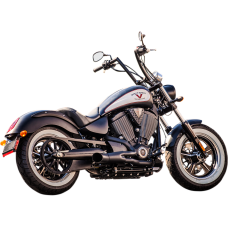 Trask Hot Rod 2:1 Exhaust - Black - Victory - 1810-2275  TM-3034BK