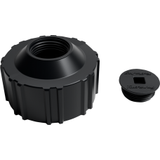Tuff Jug Standard Replacement Cap/Plug - Tuff Jug Container - Black - 3850-0673  STD - BLK