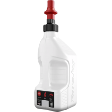 Tuff Jug Tuff Jug - Container - with View Strip/Ripper Cap - White - 2.7 US gal - 3850-0671  WURRVS10