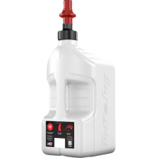 Tuff Jug Tuff Jug - Container - with View Strip/Ripper Cap - White - 5.3 US gal - 3850-0672  WURRVS20