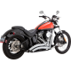 Vance & Hines 2-into-2 Big Radius Exhaust System - Chrome - 1800-2632 26079 Vance & Hines 2-into-2 Big Radius Exhaust System - Chrome - 1800-2632 26079