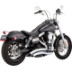 Vance & Hines 2-into-2 Big Radius Exhaust System - Chrome - 1800-2634 26081 Vance & Hines 2-into-2 Big Radius Exhaust System - Chrome - 1800-2634 26081