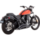 Vance & Hines 2-into-2 Big Radius Exhaust System - Matte Black - 1800-2633 46079 Vance & Hines 2-into-2 Big Radius Exhaust System - Matte Black - 1800-2633 46079