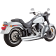 Vance & Hines Big Shots Staggered Exhaust System - Chrome - 1800-2637 17959 Vance & Hines Big Shots Staggered Exhaust System - Chrome - 1800-2637 17959