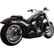 Vance & Hines Shortshots Staggered Exhaust System - Black - 1800-2729  47335-22 Vance & Hines Shortshots Staggered Exhaust System - Black - 1800-2729  47335-22
