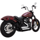Vance & Hines Shortshots Staggered Exhaust System - Chrome - 1800-2728  17333-22 Vance & Hines Shortshots Staggered Exhaust System - Chrome - 1800-2728  17333-22