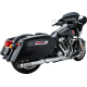 Vance & Hines Supersport Slip-On Mufflers - Chrome - Touring - 1801-1830 16721 Vance & Hines Supersport Slip-On Mufflers - Chrome - Touring - 1801-1830 16721