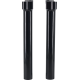 Wild 1 Chubby® Billet Risers - 12" - Gloss Black - 0602-1473  WO531SGB