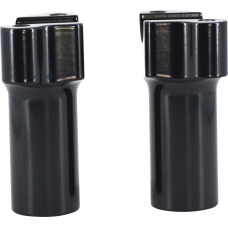 Wild 1 Chubby® Billet Risers - 3-1/2" - Gloss Black - 0602-1470  WO529GB