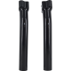 Wild 1 Chubby® Billet Risers - Pullback - 9-1/2" - Gloss Black - 0602-1471  WO530GB