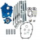 S&S Cycle Chain Drive Cam Chest Kit Without Cam, With Chrome Pushrod Tubes, and Chain Tensioner, for Water Cooled 2017-up M8 Models 310-1265