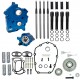 S&S Cycle Gear Drive Cam Chest Kit Without Cam, With Black Pushrod Tubes for Water Cooled 2017-up M8 Models 310-1260