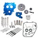 S&S Cycle Gear Drive Cam Chest Kit Without Cam, With Chrome Pushrod Tubes for 1999-2006 bt except 2006 Dyna