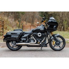 S&S Cycle Qualifier 2-1 50 State Exhaust System for M8 Touring Models - Brushed Stainless 550-1108