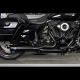 S&S Cycle S&S Cycle Diamondback 2-1 50 State Exhaust System, Guardian Black with Black Endcap for 2017-'22 M8 Touring Models 550-1027A