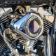 S&S Cycle Stealth Air Stinger Kit with Chrome Teardrop for 2001-'17 Big Twin Models except Throttle by Wire 170-0721A