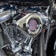 S&S Cycle Stealth Air Stinger Kit with Chrome Teardrop for 2017-Up M8 Models 170-0717A