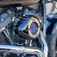 S&S Cycle Stealth Air Stinger Kit with Gloss Black Teardrop for 2017-Up M8 Models 170-0718A