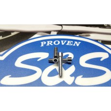 S&S Screw, SHCS, 1/4-20 x 1-1/4″, Chrome, ASTM A574-92A 50-0257-S