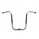 14" Fat Ape Handlebar with Indents Chrome 25-0186