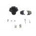 V-Twin Black 1 Piston Rear Caliper 23-3091 44050-87