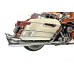 V-Twin 1961 Style Fishtail Muffler Kit Chrome 30-1301