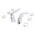 V-Twin XL Heat Shield Set Chrome 30-3500