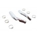 V-Twin XL Heat Shield Set Chrome 30-3500