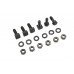 V-Twin Seat Spring Yoke Bracket Mounting Kit Parkerized 37-1101