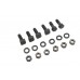 V-Twin Seat Spring Yoke Bracket Mounting Kit Parkerized 37-1101