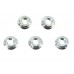V-Twin Serrated Hex Flange Nuts 5/16 inch-24 Zinc 73-0248