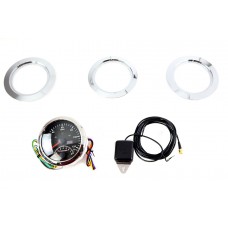 V-Twin 85mm GPS Speedometer and Tachometer Kit 39-1124