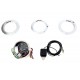 V-Twin 85mm GPS Speedometer and Tachometer Kit 39-1124