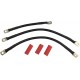 V-Twin Battery Cable Set Black 32-1906