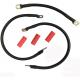 V-Twin Battery Cable Set Black 32-1911