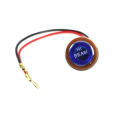 V-Twin Blue High Beam Indicator Lamp 39-0247