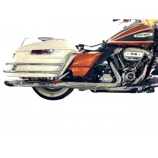 V-Twin Classic Turnout 1967 Style Muffler Set Chrome 30-1292