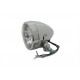 V-Twin Factory Sample 4 inch Round Headlamp 12 Volt Chrome 33-6064