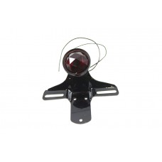 V-Twin Replica Tail Lamp with Faceted Red Lens 33-2356