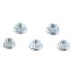 V-Twin Serrated Hex Flange Nuts 5/16 inch-18 Zinc 73-0245