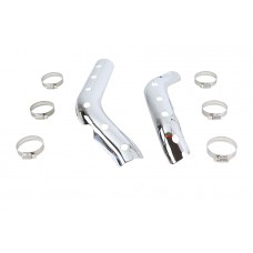 V-Twin XL Heat Shield Set Chrome 30-3500