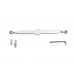 V-Twin 12 inch Skull Shift Rod Kit Chrome 21-0855