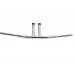 V-Twin 8 inch Fatster 'T' Handlebar without Indents 25-0643