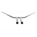 V-Twin 8 inch Fatster 'T' Handlebar without Indents 25-0643