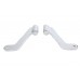 V-Twin Footboard Mount Bracket Set Chrome 27-1978 47365-83