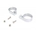 V-Twin Chrome 2-1/2 inch Exhaust Clamp Set 31-1648