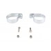 V-Twin Chrome 2-1/2 inch Exhaust Clamp Set 31-1648