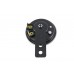 V-Twin 12 Volt Mini Horn Black 33-1872