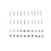 Colony Rocker Box Cover Allen Screw Kit Chrome 3771-20