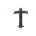 V-Twin Police Seat T Bracket Black 47-1765 52100006